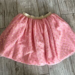 Pink and Gold Tulle Skirt Hanna Andersson